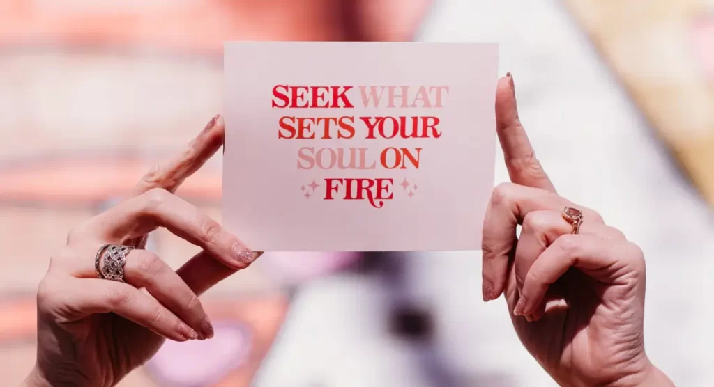 what sets your soul on fire